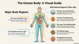 Human Body Parts Name in English and Hindi