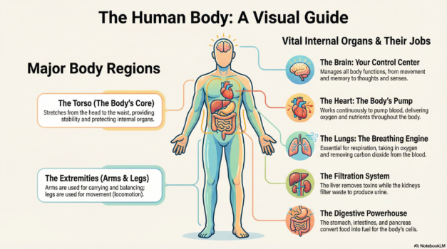 Human Body Parts Name in English and Hindi